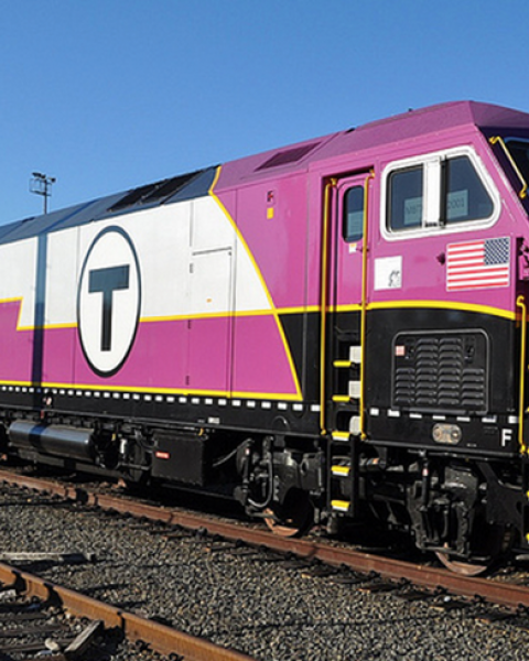 MBTA commuter train