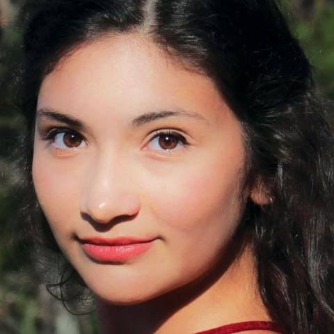 Karina Gonzalez, inaugural recipient of the Chita Rivera Scholarship Award