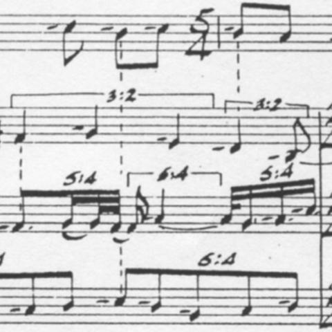 photo of sheet music