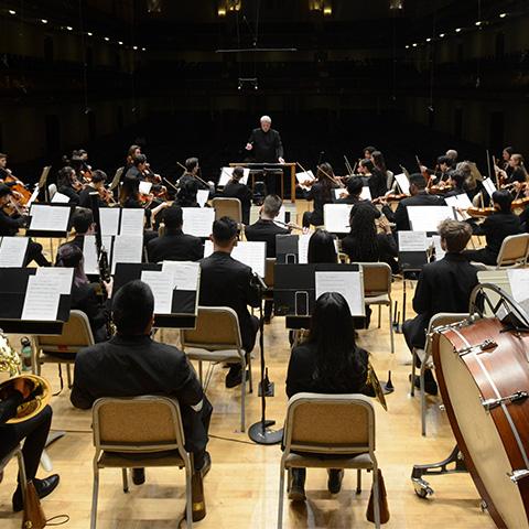 photo of symphonic orchestra