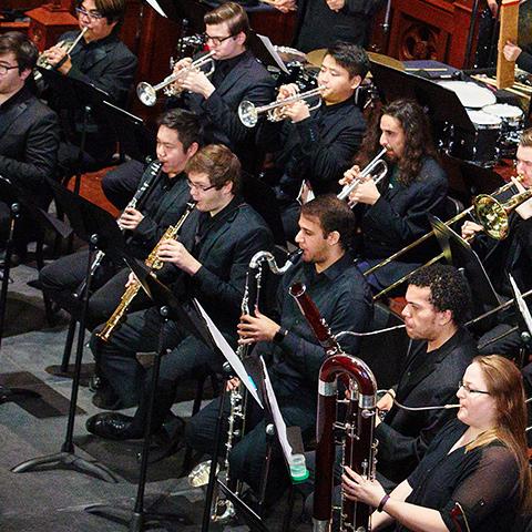 boston conservatory wind ensemble performing 