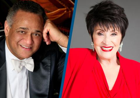 André Watts (image by Steve J. Sherman) and Chita Rivera (image by Laura Marie Duncan)