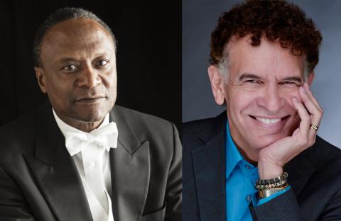 Boston Conservatory at Berklee 2022 Honorary Doctorate Recipients Thomas Wilkins and Brian Stokes Mitchell