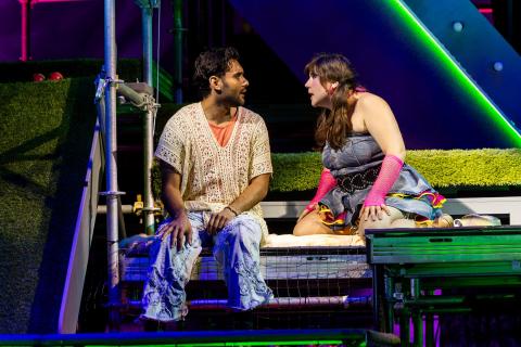 BoCo alum Meghan Carey as Hermia in A Midsummer Night's Dream